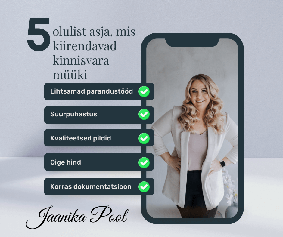 kuidas kiirendada kinnisvaramüüki